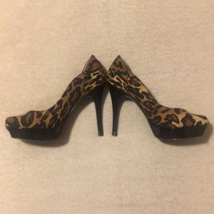 Guess Leopard Heels  •Shoes•